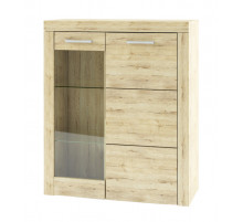 Шкаф-витрина для посуды Оскар 1V1D