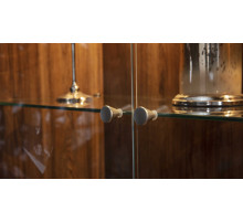 Одностворчатый шкаф витрина для посуды в гостиную Алегро ALEG-12