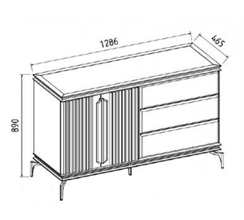 Туалетный столик Монтего MONT-23
