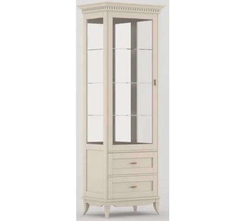 Шкаф-витрина для посуды Римини MUR-118-11 одностворчатый Шкаф-витрина для посуды Римини MUR-118-11 одностворчатый