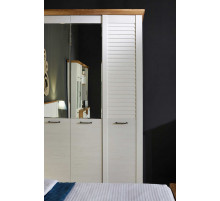 Четырехстворчатый шкаф для одежды СК-8 (СА/ОРН) Кантри с зеркалом Четырехстворчатый шкаф для одежды СК-8 (СА/ОРН) Кантри с зеркалом